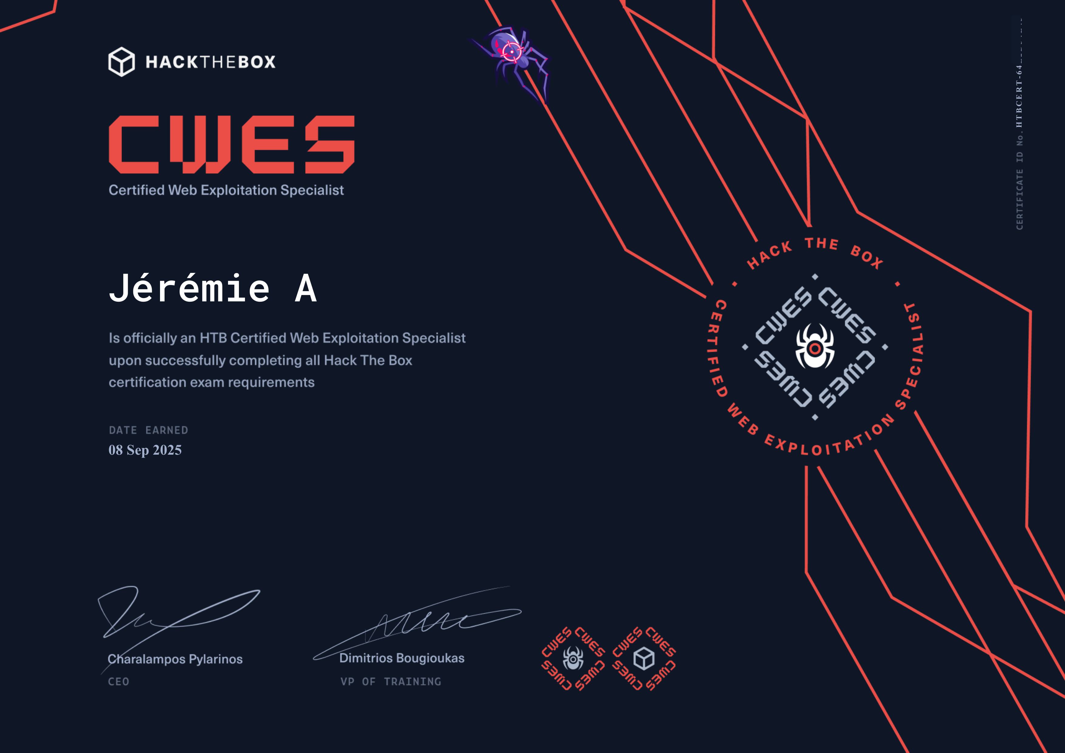 CWES Certificate